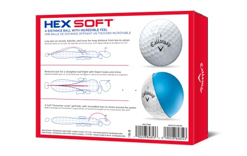  Callaway Hex Soft Golf Balls Blancos para Jóvenes Jugadores en Cielo Abierto
| Callaway Hex Soft Golf Balls Blancas Ide