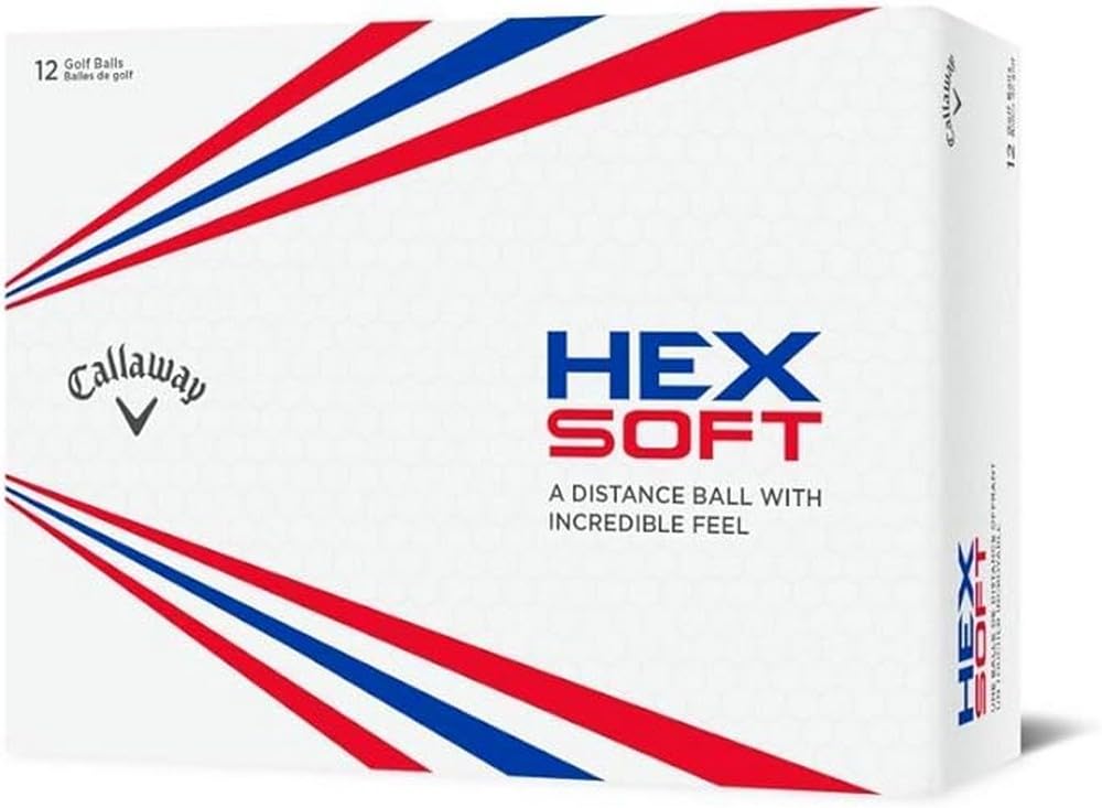  "Callaway Hex Soft Golf Balls Blanco para Jóvenes Amantes del Golf en el Campo"
| "Callaway Hex Soft Golf Balls Blanco 