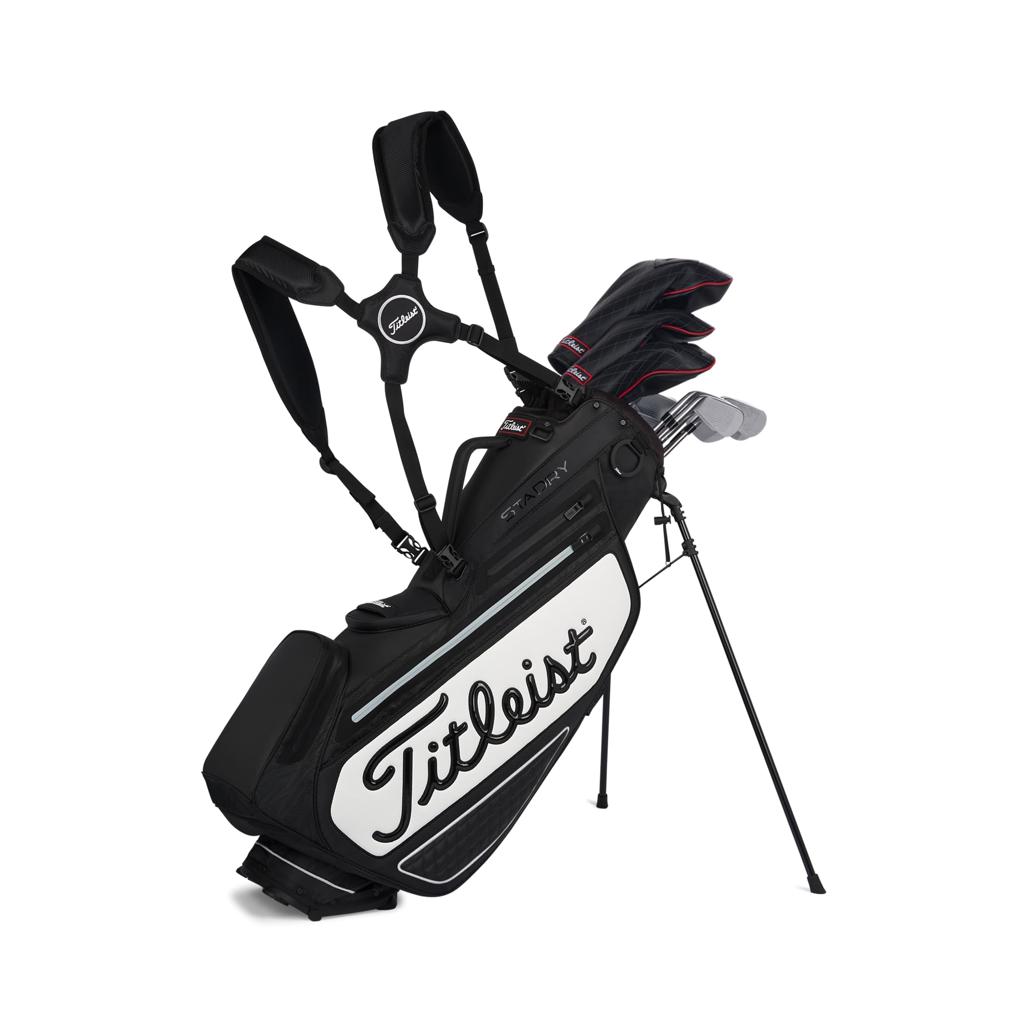 Titleist Tour Series Tour Bag para Golfistas Profesionales para Competencias en Cursos Rurales y Urbanos Capacidad de 14